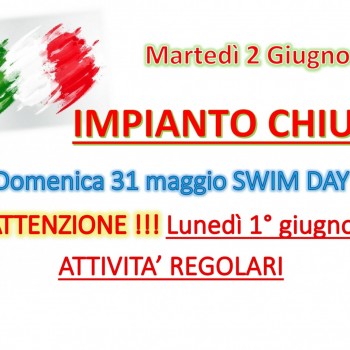 CHIUSURA 2 GIUGNO